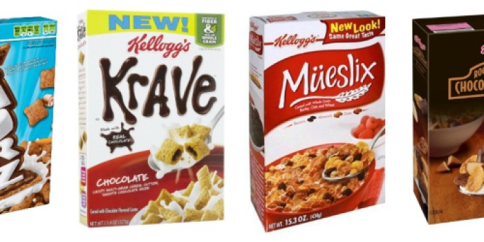 3 RARE $0.40/1 Kellogg’s Cereal Coupons (Save on Krave, Smorz, Crispix, Mueslix & More!)