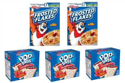 Kellogg's Frosted Flakes and Pop-Tarts
