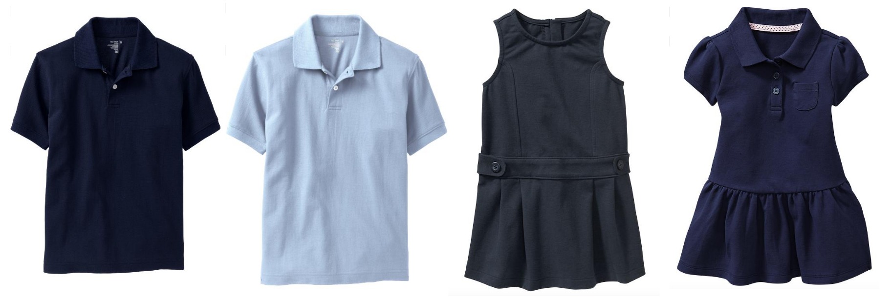 Old Navy: School Uniform Flash Sale = Uniform Shirts Only $5 & More