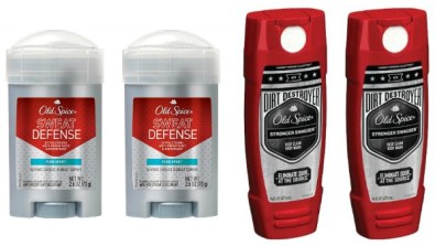 Old Spice Deodorant and Body Wash