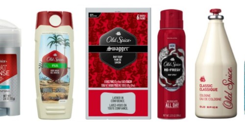 S-I-X New Old Spice Coupons (+ Target Deal Scenario)