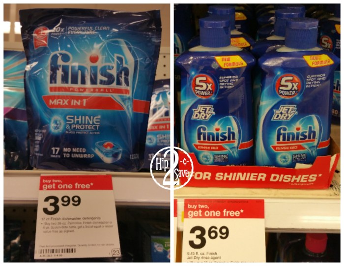 Finish Jet Dry and Dish Detergent Target Deals