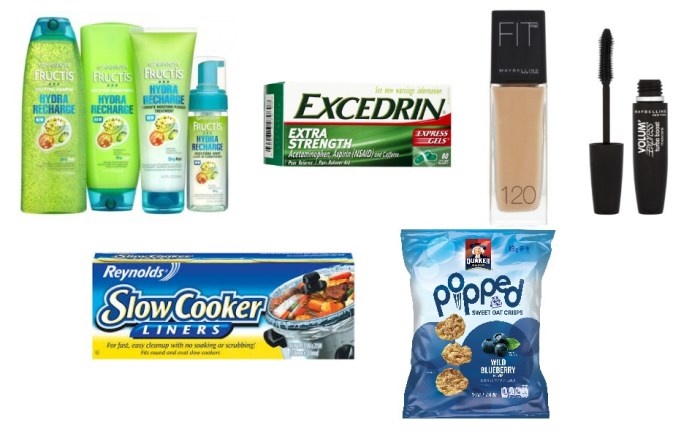 Redplum Coupons for Garnier, Excedrin and more
