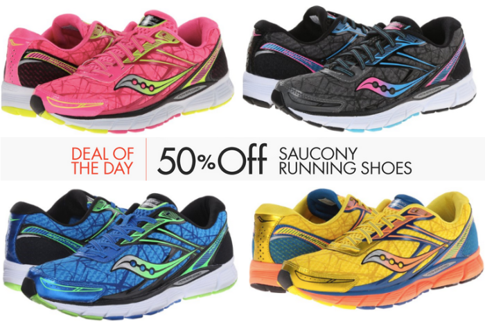 Amazon: 50% Off Saucony Running Shoes for Men &amp; Women