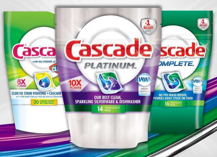 Lots of New Cascade Detergent Coupons