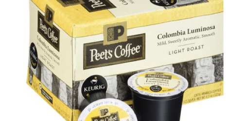 Amazon: Peet’s Coffee K-Cups 10-Count Box Only $3.06 Shipped (31¢ Each)