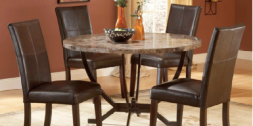 Military Exchange Online Store: Hillsdale Monaco 5-Piece Dining Set Only $149.97