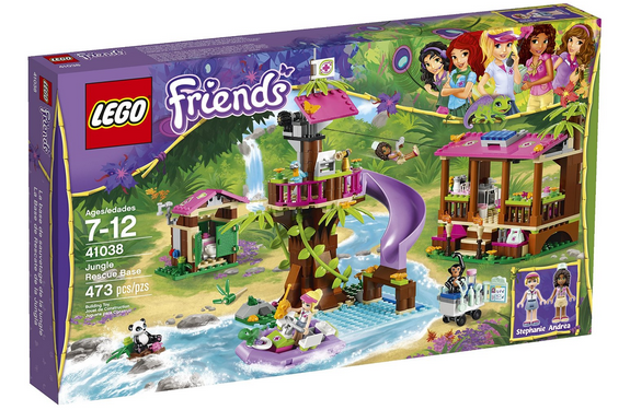 Amazon: LEGO Friends Jungle Rescue Base Building Set