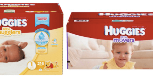 Amazon: 35% Off Huggies Diapers Coupon = Huggies Little Snugglers Only 8¢ Per Diaper