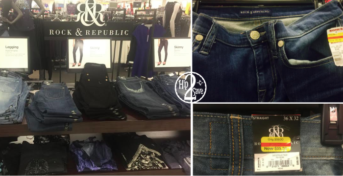 Kohl's: $10 Off Rock & Republic Jeans