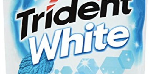 Amazon: 180 Count Bag of Trident White Peppermint Gum ONLY $5.68 Shipped