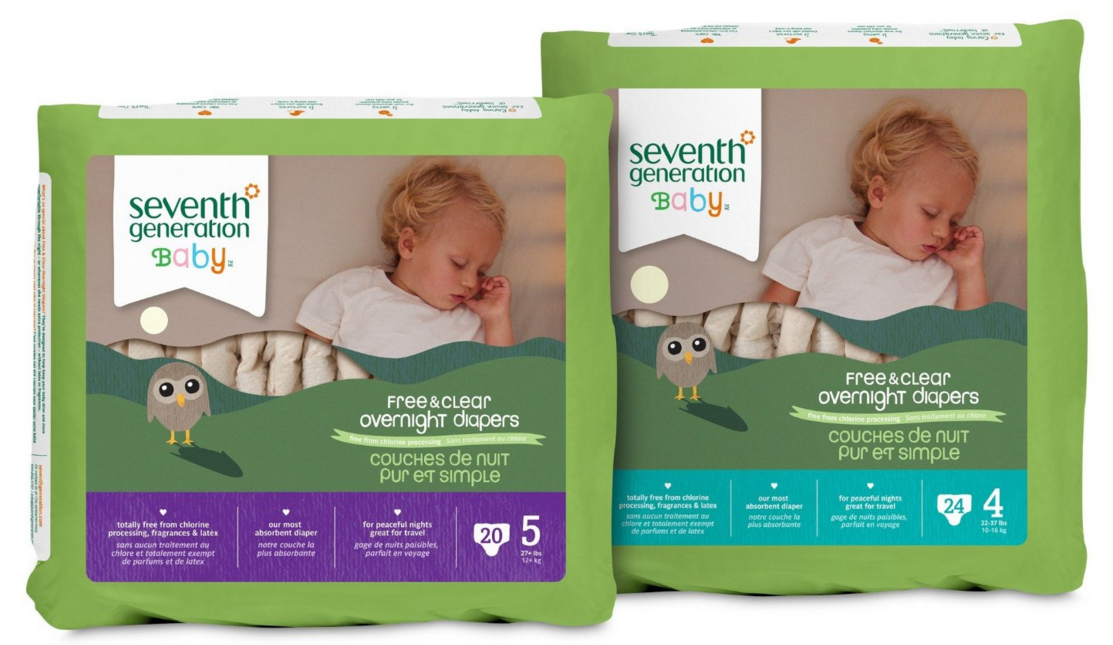 seventh generation overnight diapers