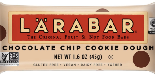 Amazon: 5 Pack of LARABAR Chocolate Chip Cookie Dough Bars ONLY 70¢ Shipped