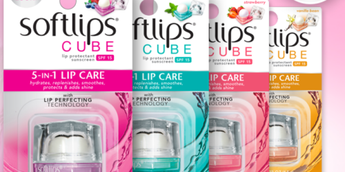 New $1/2 Softlips Cube Lip Balm Coupon