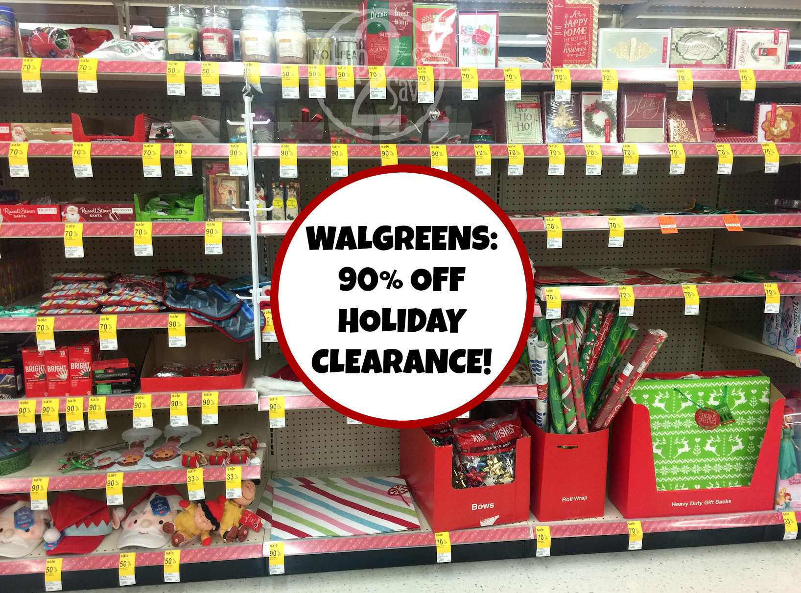 Walgreens Holiday Clearance Now 90 Off