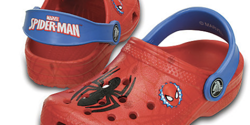 Amazon: Kids’ Classic Spiderman Clogs Starting at $12.76 (Regularly $34.99)