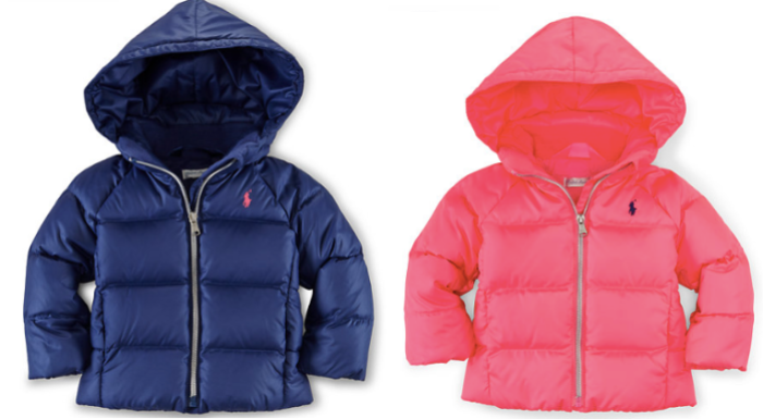 Ralph Lauren Quilted Down Jackets for babies