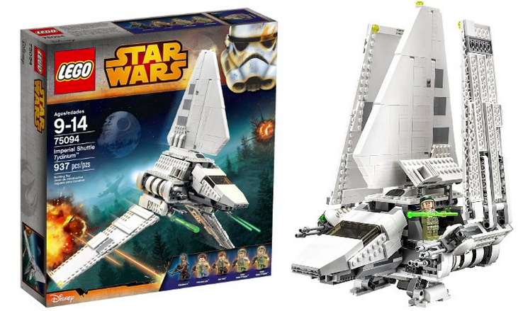 lego star wars imperial shuttle tydirium 75094 build