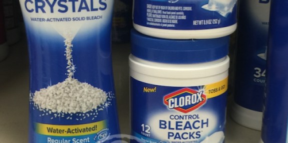 Target: Clorox Control Bleach Crystals and Packs Only $1.99 Each (Regularly $3.99)