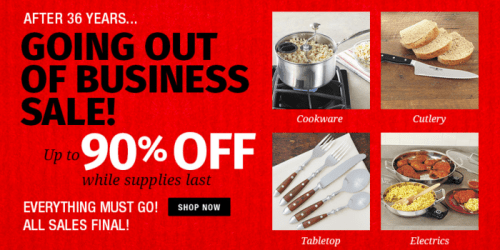 Chefs Catalog: Up to 90% Off Sitewide = Deep Discounts on Cutlery, Cookware & More