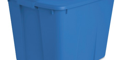 Target: Sterilite 20 Gallon Plastic Latching Storage Tote ONLY $4.50 Each (Regularly $7.99)