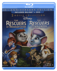 The Rescuers: 35th Anniversary Edition Blu-ray/DVD combo