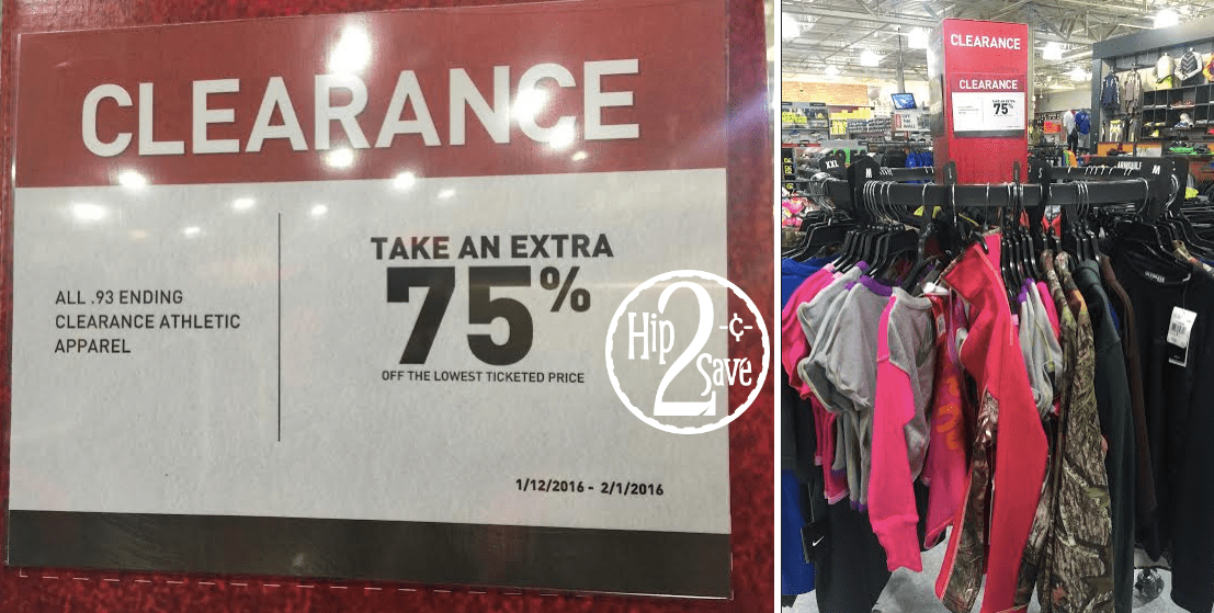 Dick's Sporting Goods Clearance