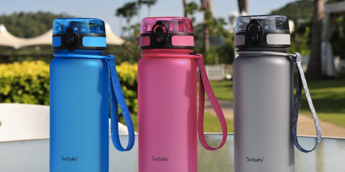 Amazon: Surpahs Tritan BPA-Free 22-oz Water Bottles Only $7.49 (Regularly $19.99)