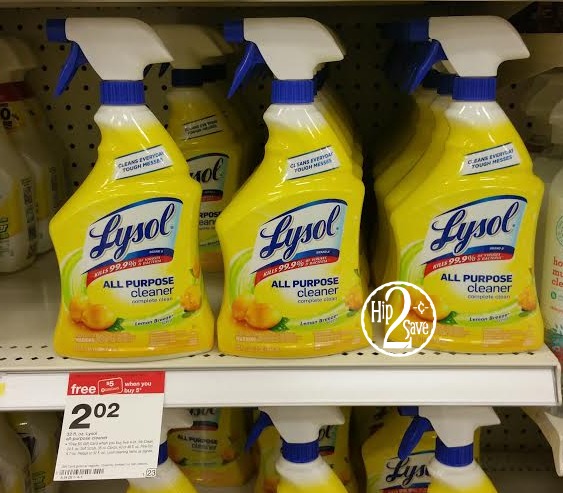 Target Lysol Cleaner