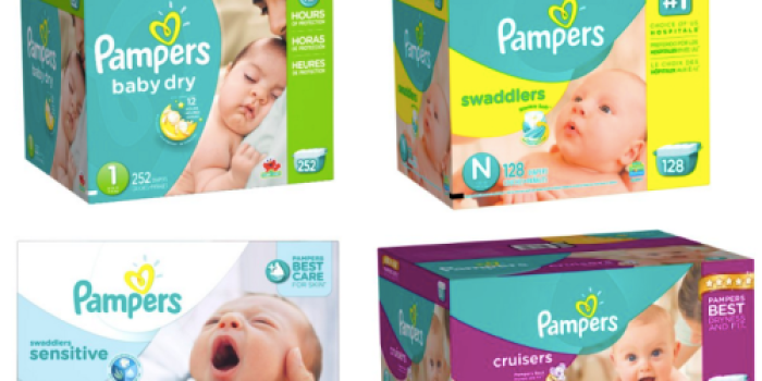 Amazon Family: 30% Off Pampers Diapers Coupon = Baby Dry Diapers Only 9¢ Each