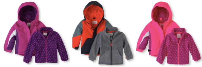 The Children's Place Toddler 3-in-1 Jackets