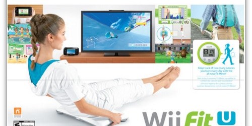 Nintendo Wii Fit U Bundle w/ Balance Board & Fit Meter ONLY $19.99 Shipped (Reg. $69.99)