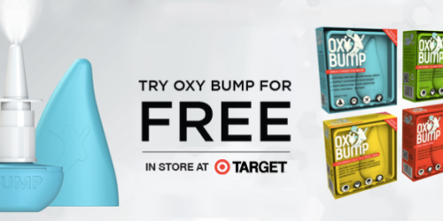 Free Oxy Bump Natural Nasal Decongestant, Hay Fever/Allergy or Sore Throat Spray ($10.99 Value)