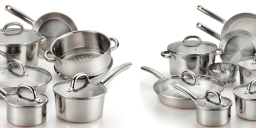Amazon: T-fal Ultimate Stainless Steel Cookware 10-Piece Set ONLY $99.99 Shipped (Reg. $219.99)