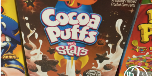 High Value Cereal Coupons = Cocoa Puffs Cereal Only 88¢ Per Box at Walgreens