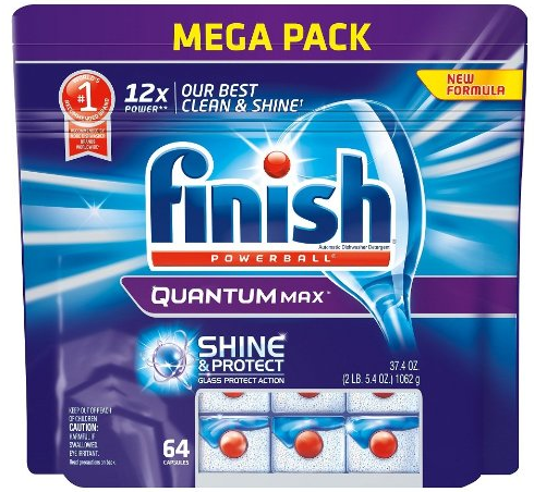 Amazon: Finish Quantum Max Dishwasher Detergent Mega Pack