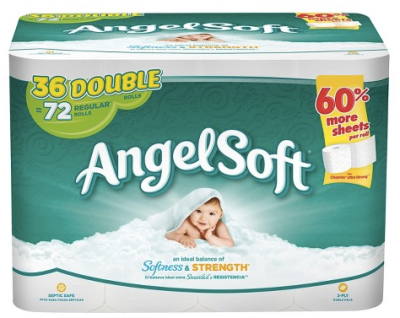 Angel Soft bathroom tissue