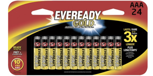 Best Buy: Eveready AAA Batteries 24-Count Only $4.99 (Just 21¢ Per Battery)
