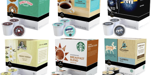Best Buy: 16-18 Count K-Cups Packs Only $6.99 (Starbucks, The Donut Shop & More)