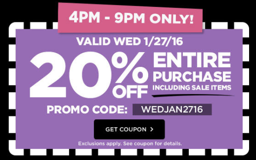 Michaels: 20% Off Entire Purchase Including Sale Items
