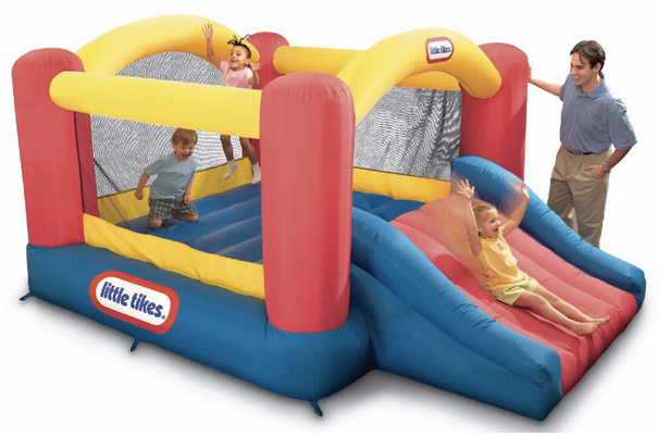 Little tikes top slide target