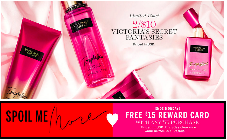 victoria secret body mist black friday