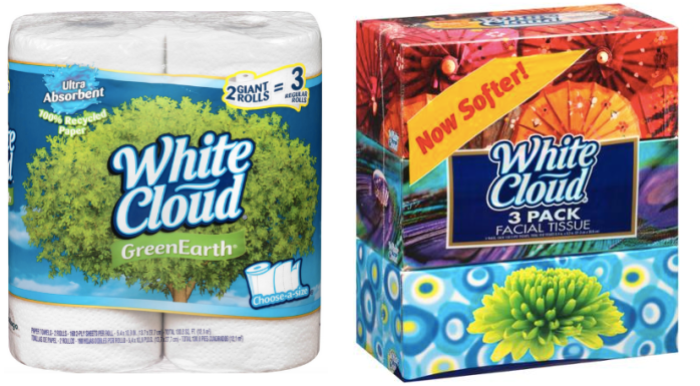White Cloud GreenEarth Recycled Paper Towels