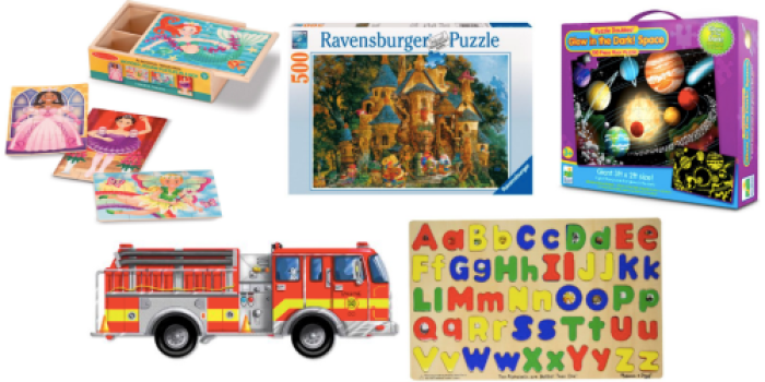 Amazon: 50% Off Puzzles Today Only = Save on Melissa & Doug, Ravensburger & More