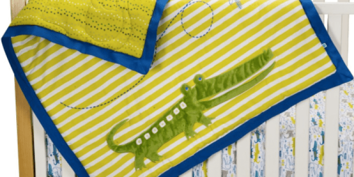 Amazon: Zutano Alligators 4 Piece Crib Set for ONLY $23.97 – Lowest Price