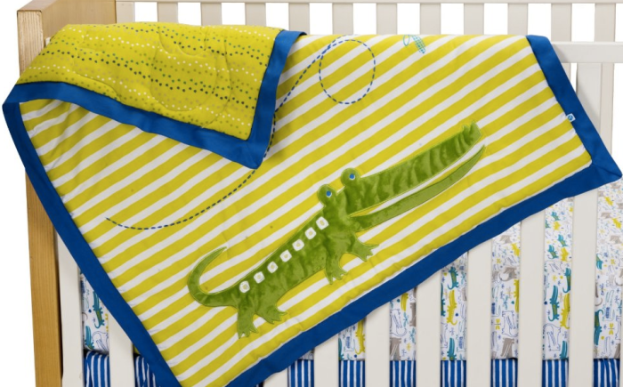 Alligator Crib Set