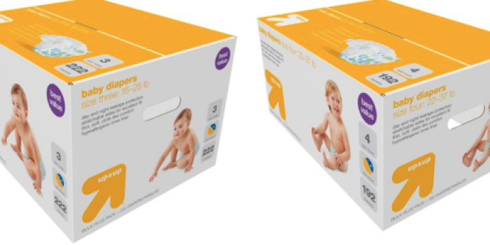 Target: FREE $30 Gift Card w/ Two Select Diapers Purchase = Up & Up Diapers Only 10¢ Each + More