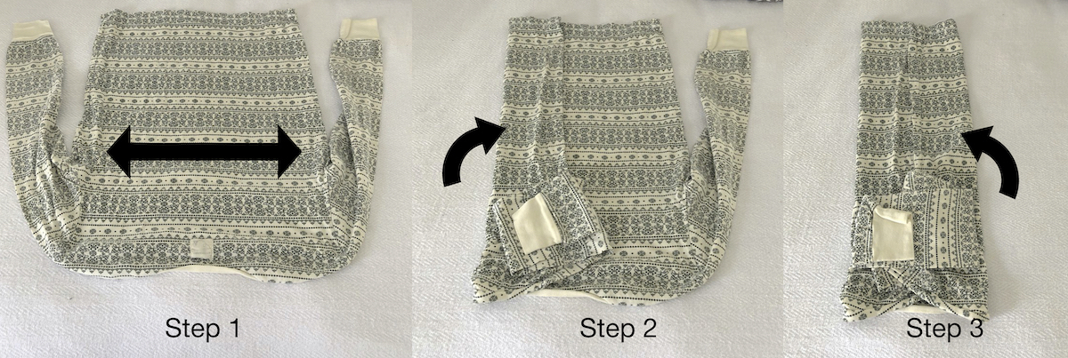 How to Fold Clothes to Save Space (Using Marie Kondo Folding Method)