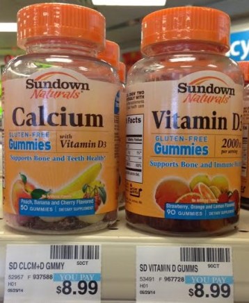  Sundown Naturals Vitamin D Gummies CVS
