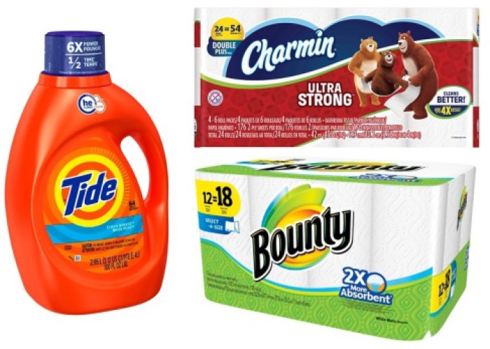 Tide, Charmin and Bounty